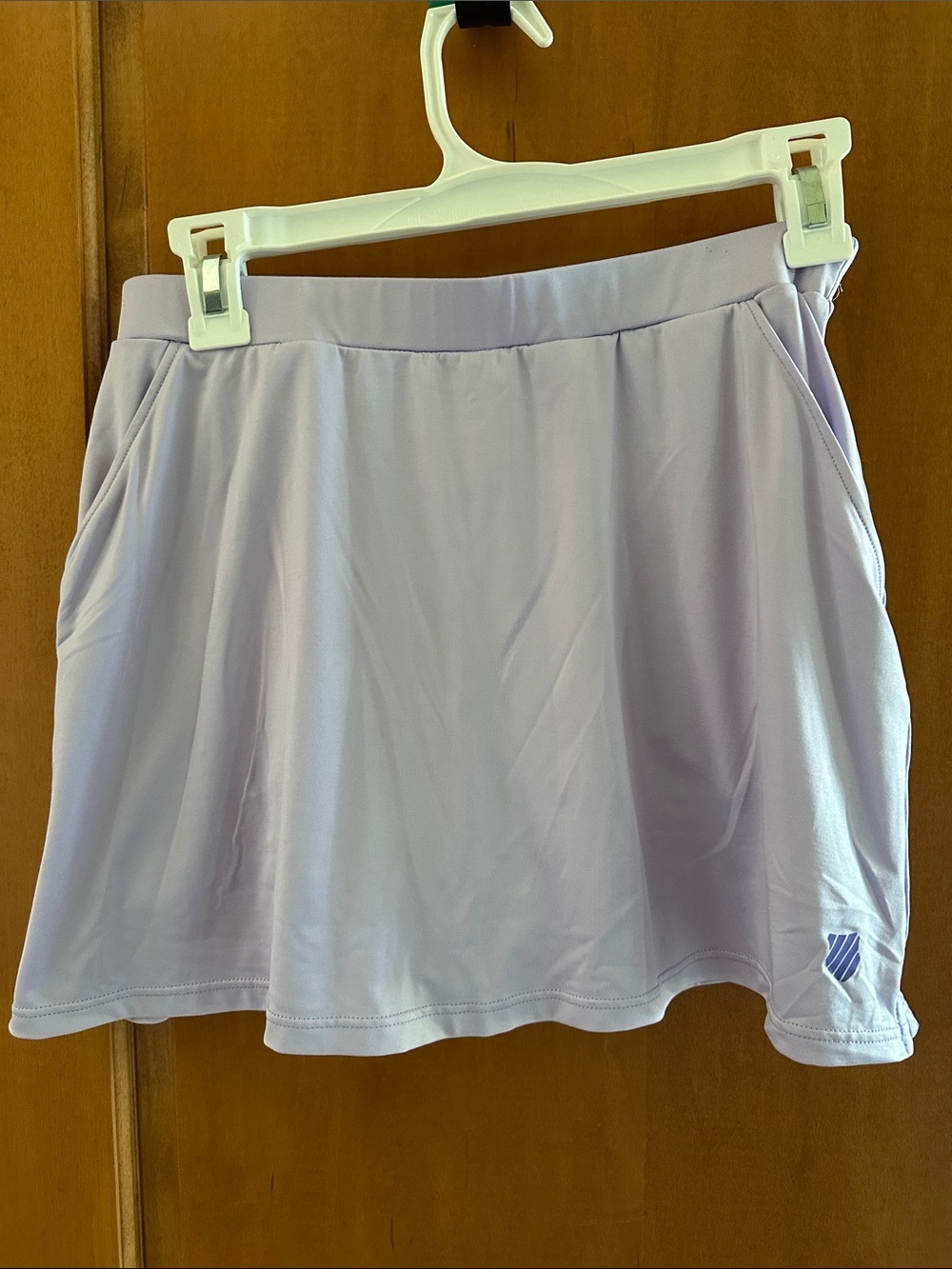K-Swiss Womens Athletic Performance Skort Tennis Pickleball Lavender Purple Sm